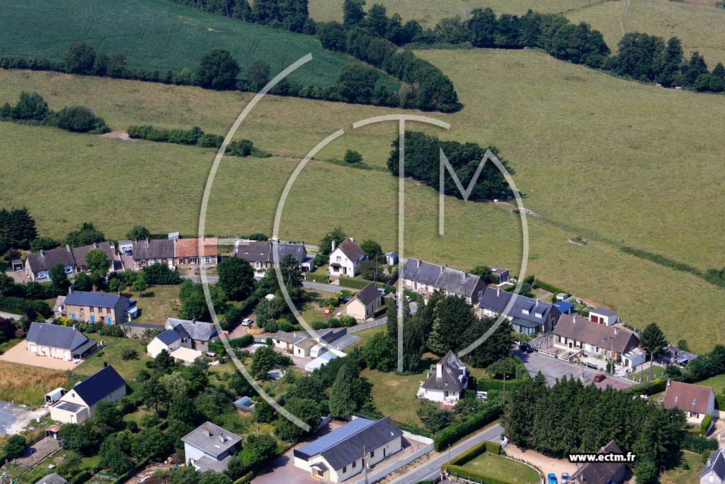 Photo arienne de Aunay-sur-Odon