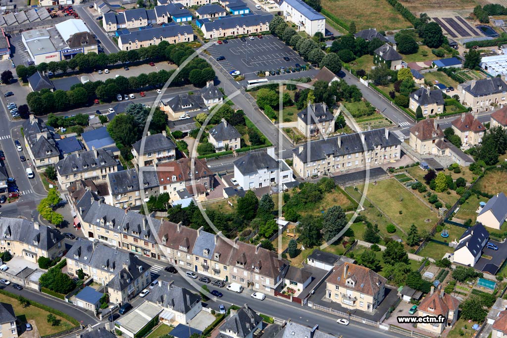 Photo arienne de Aunay-sur-Odon (Quartier de la Rue de Caen)