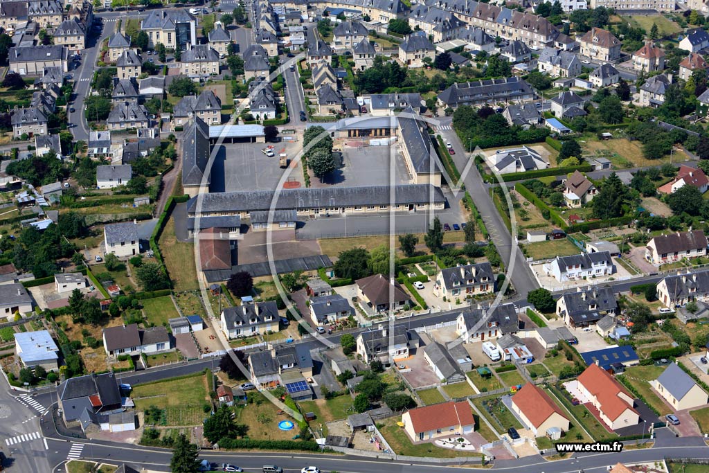 Photo arienne de Aunay-sur-Odon (Quartier de la Rue de Caen)