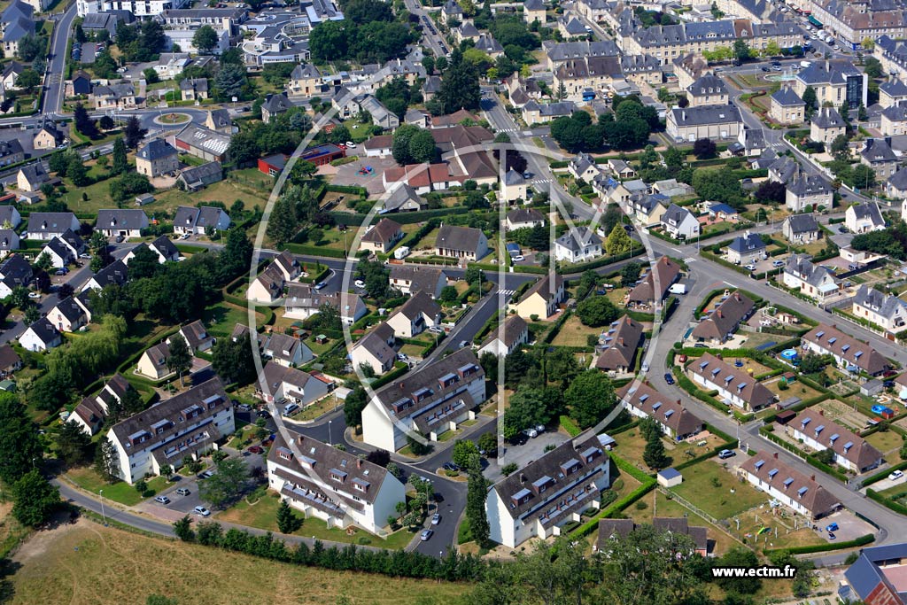 Photo arienne de Aunay-sur-Odon (Quartier du Boulevard Belle-vue)