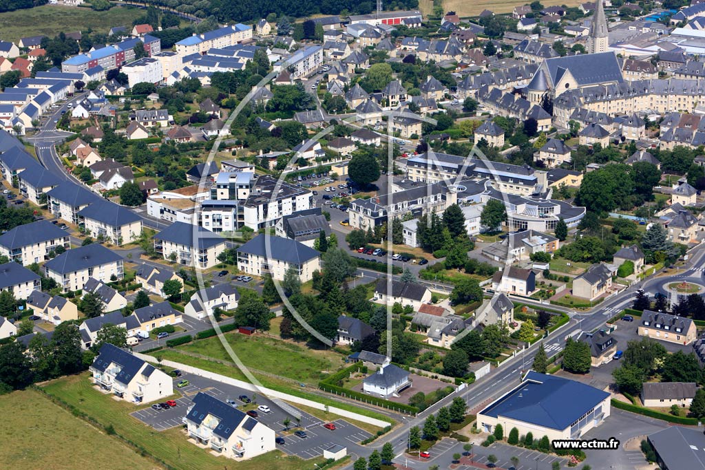 Photo arienne de Aunay-sur-Odon (Quartier du Boulevard Belle-vue)