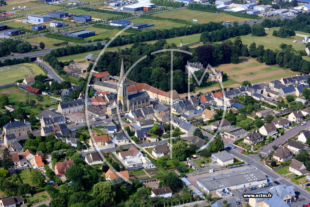 Photo arienne de Bretteville-l'Orgueilleuse (Quartier de la Route de Douvres)