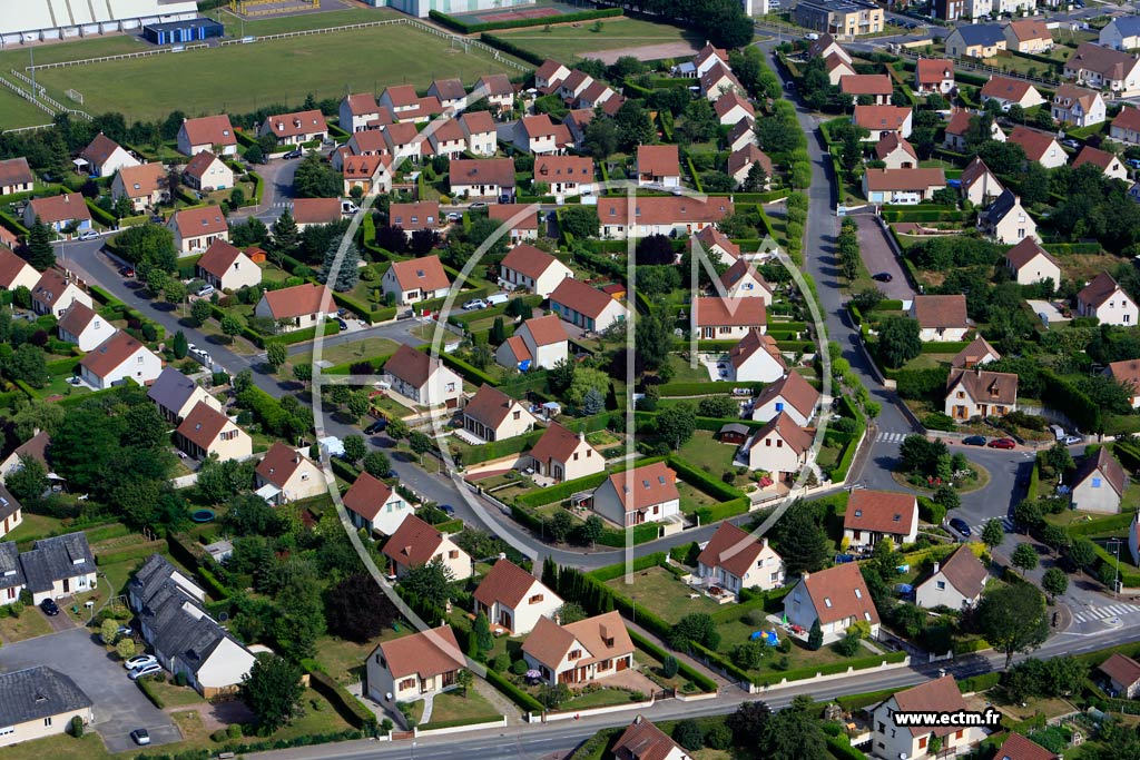 Photo arienne de Bretteville-l'Orgueilleuse (Quartier de la Route de Douvres)