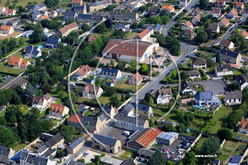 Photo arienne de Bretteville-l'Orgueilleuse (Quartier de la Rue de Bayeux)