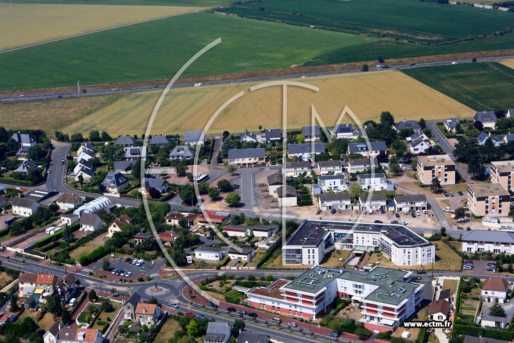 Photo arienne de Carpiquet