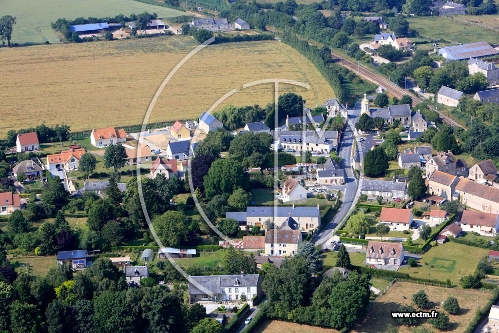 Photo arienne de Cond-sur-Seulles