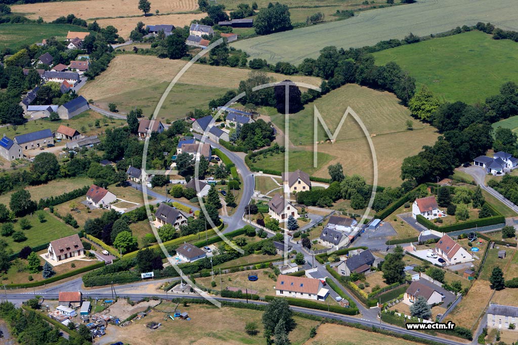 Photo arienne de Esquay-sur-Seulles