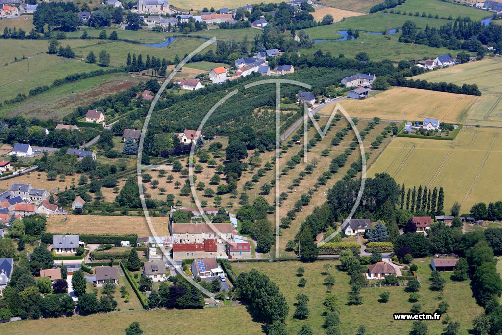 Photo arienne de Esquay-sur-Seulles