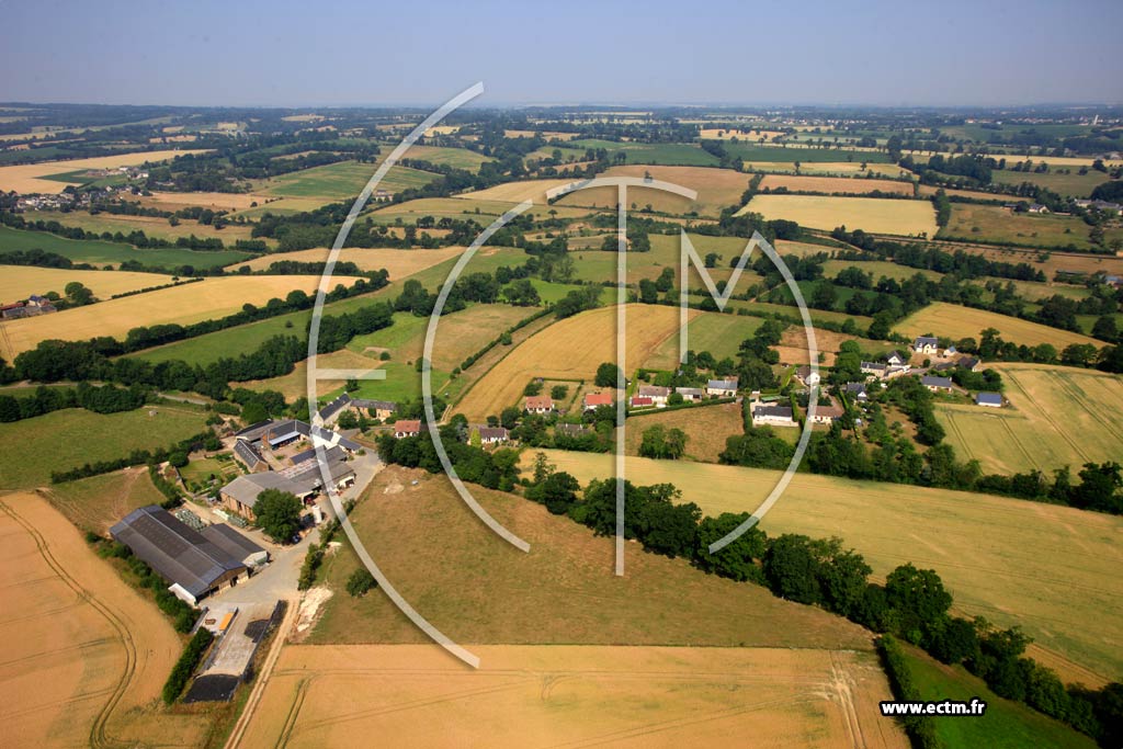 Photo arienne de Le Locheur (La Campagne)