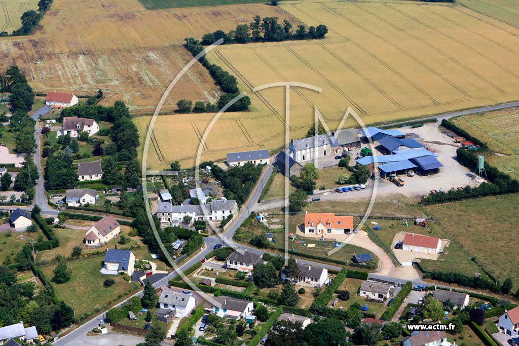 Photo arienne de Longvillers