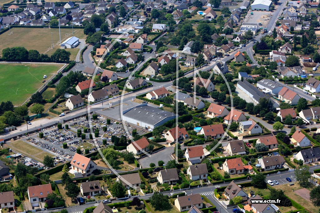 Photo arienne de May-sur-Orne