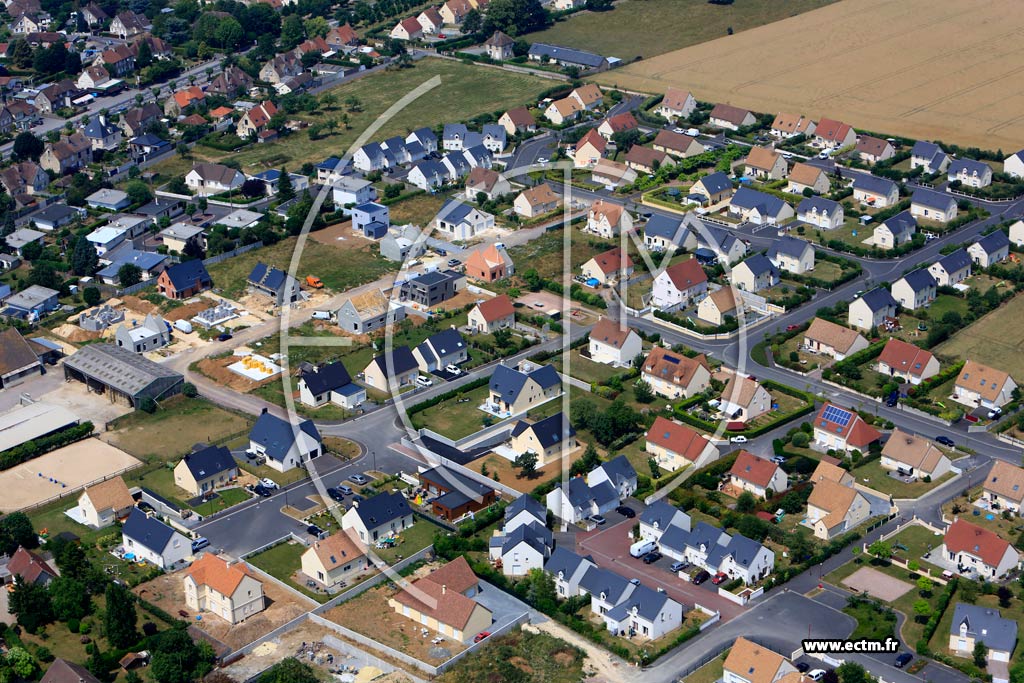 Photo arienne de May-sur-Orne
