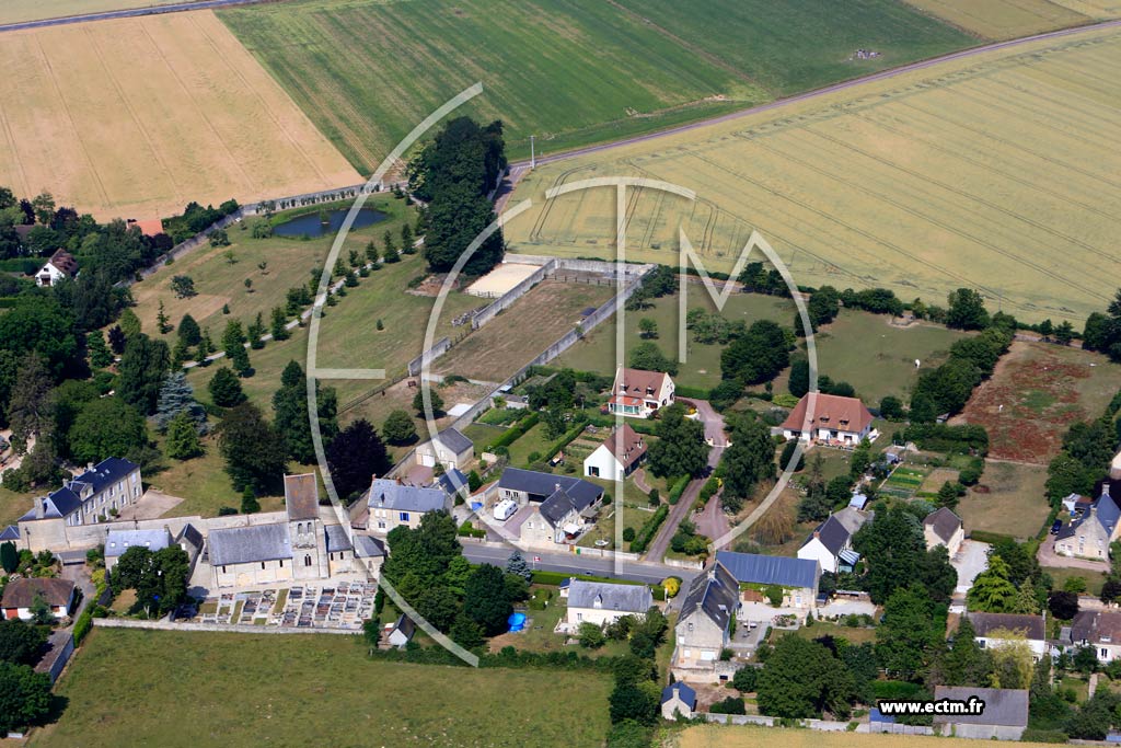 Photo arienne de Putot-en-Bessin