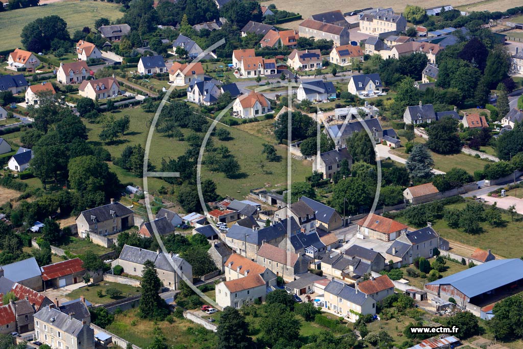 Photo arienne de Putot-en-Bessin