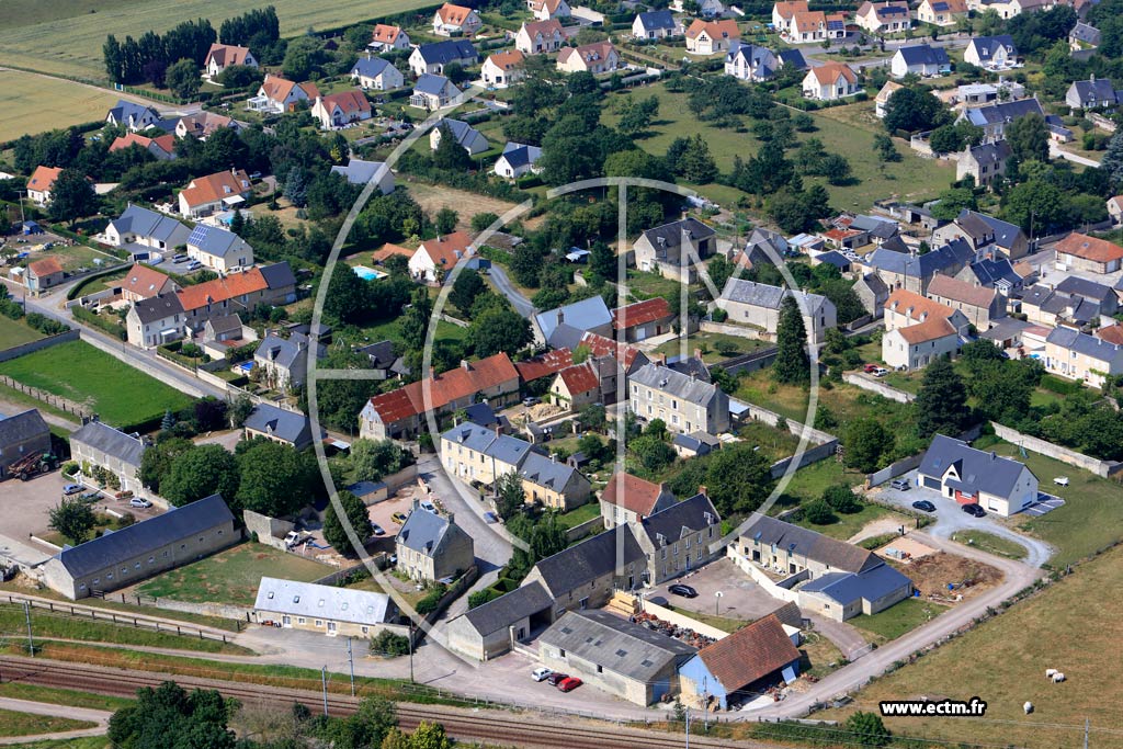 Photo arienne de Putot-en-Bessin
