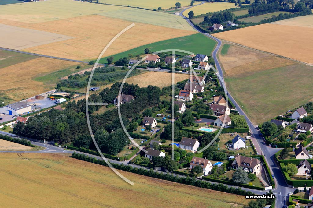 Photo arienne de Rots (Quartier de la Route de Caen)