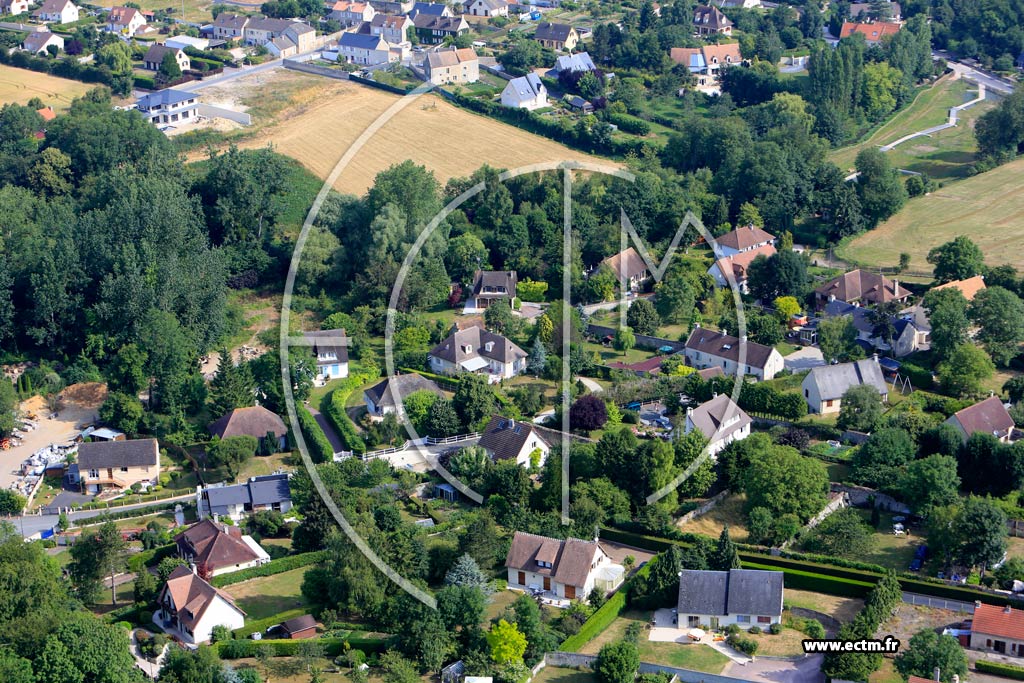 Photo arienne de Rots (Quartier du Chemin des Ecoles)