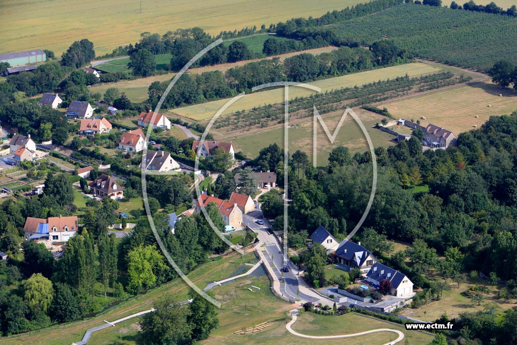 Photo arienne de Rots (Quartier du Chemin du Hamel)