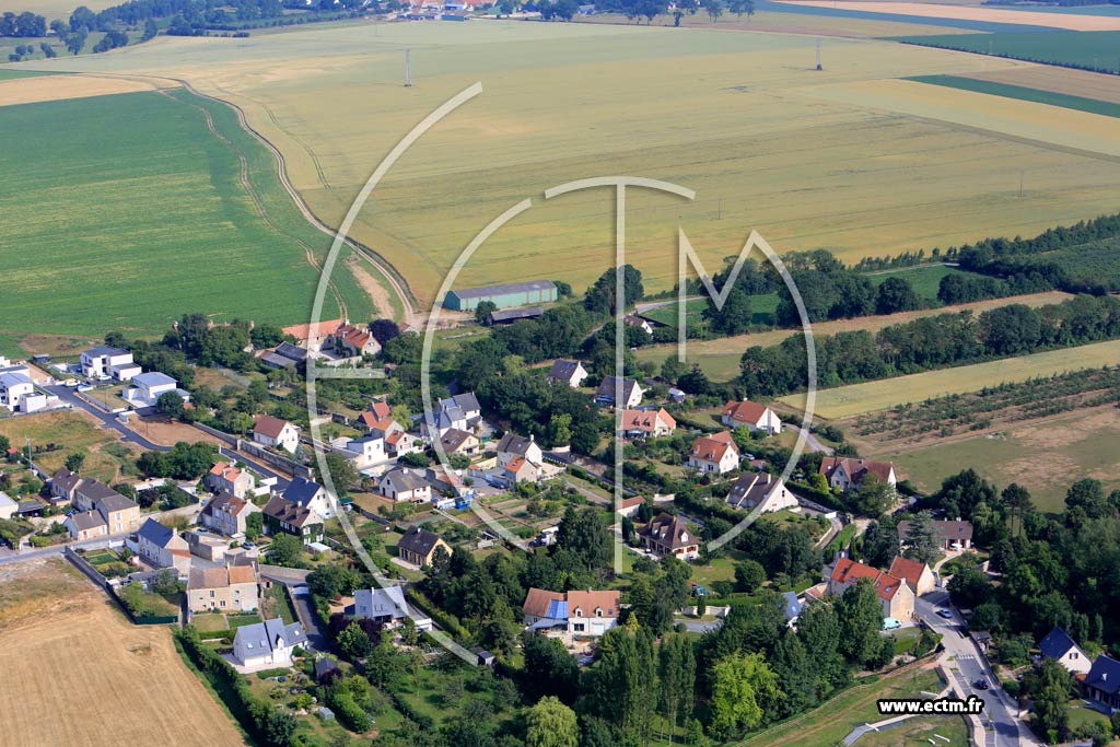 Photo arienne de Rots (Quartier du Chemin du Hamel)