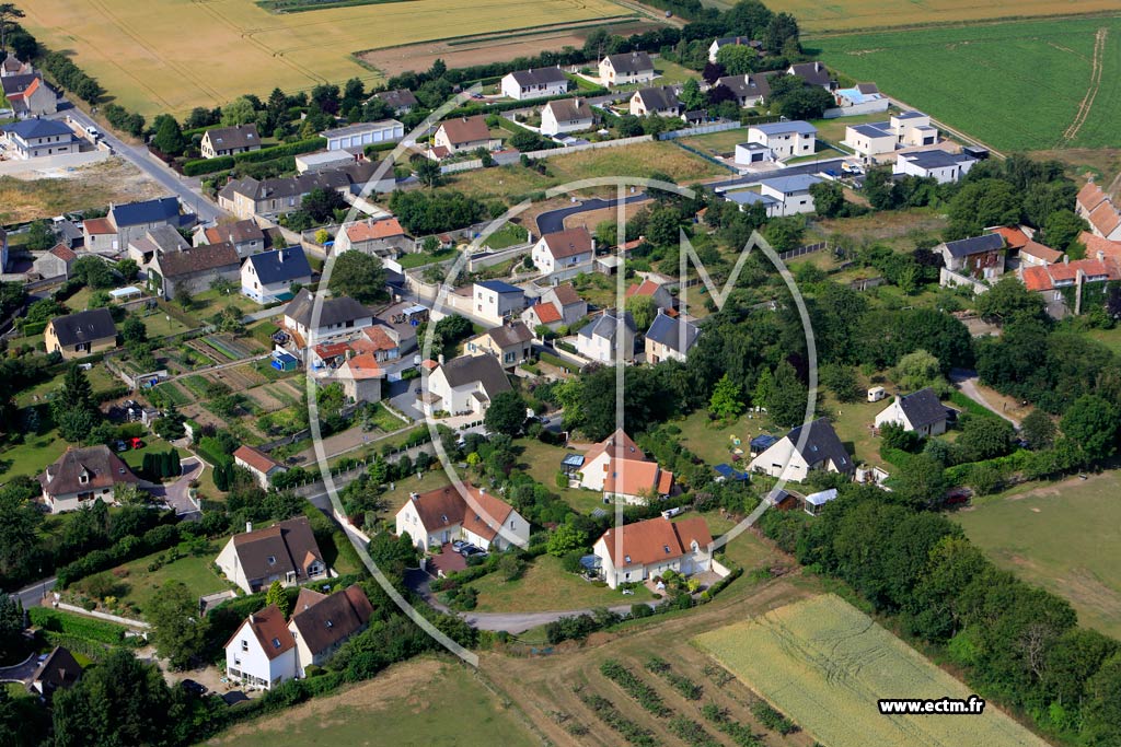 Photo arienne de Rots (Quartier du Chemin du Hamel)
