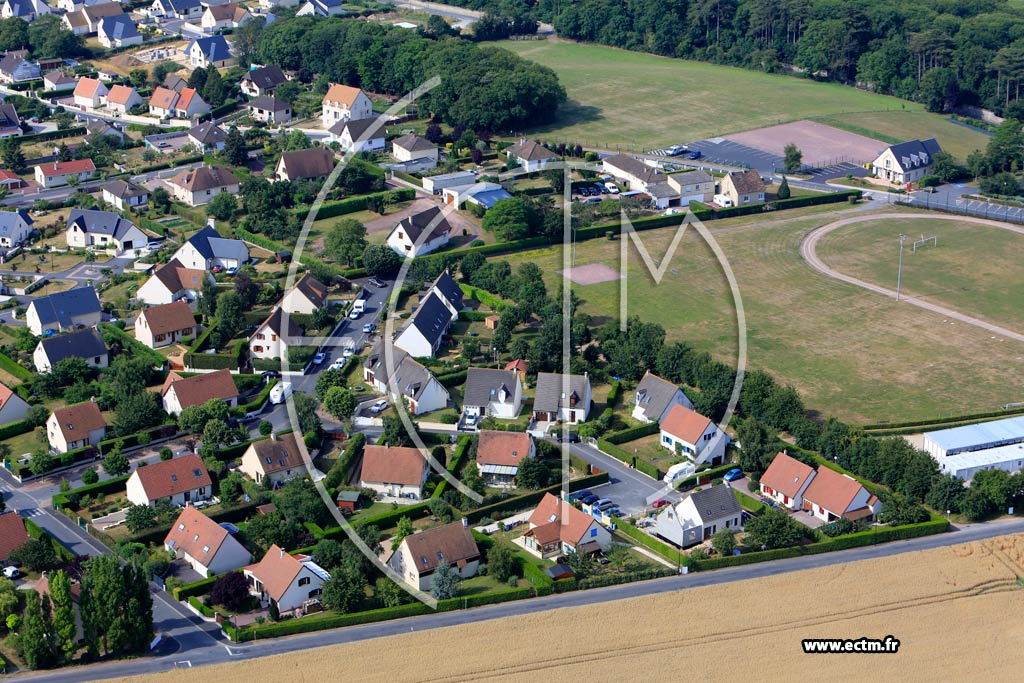 Photo arienne de Rots (Quartier du Chemin du Hamel)
