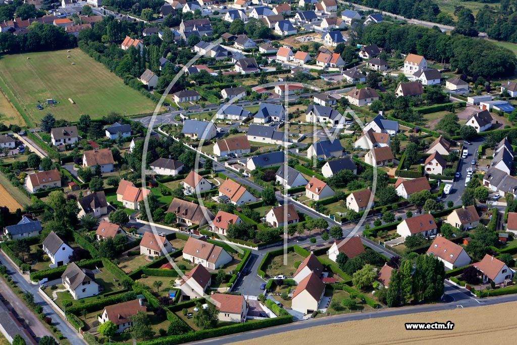 Photo arienne de Rots (Quartier du Chemin du Hamel)