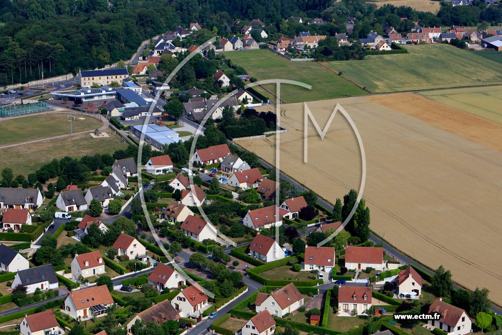 Photo arienne de Rots (Quartier du Chemin du Hamel)