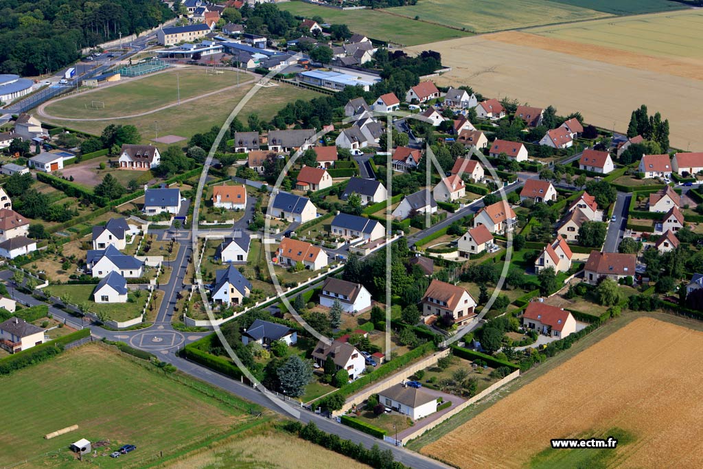 Photo arienne de Rots (Quartier du Chemin du Hamel)