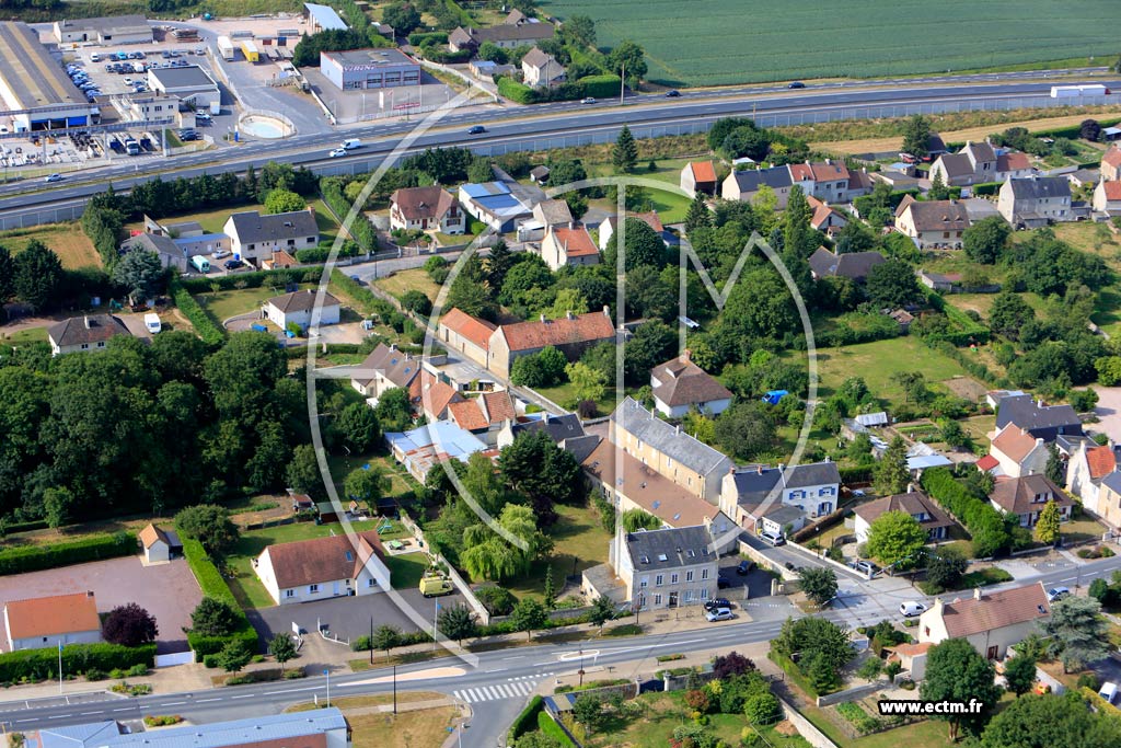 Photo arienne de Rots (Quartier du Chemin du Hamel)