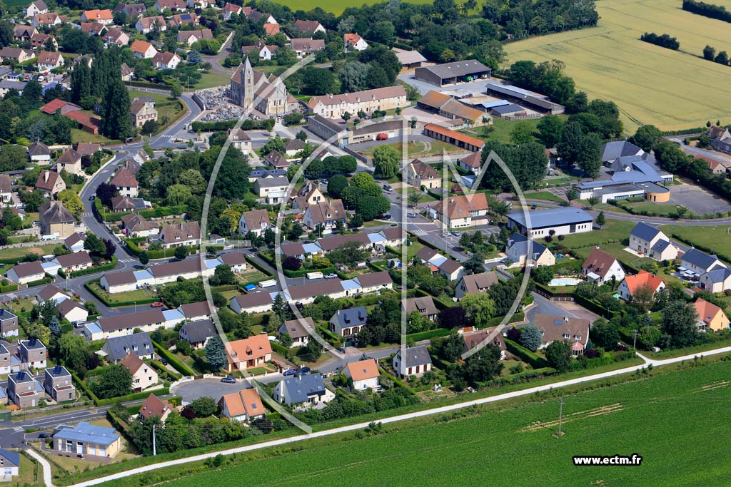 Photo arienne de Saint-Contest (Domaine de la Cl des Champs)
