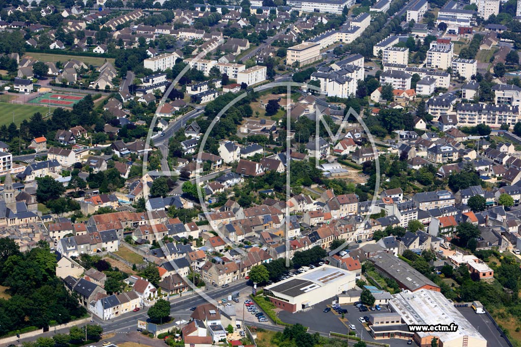 Photo arienne de Saint-Germain-la-Blanche-Herbe