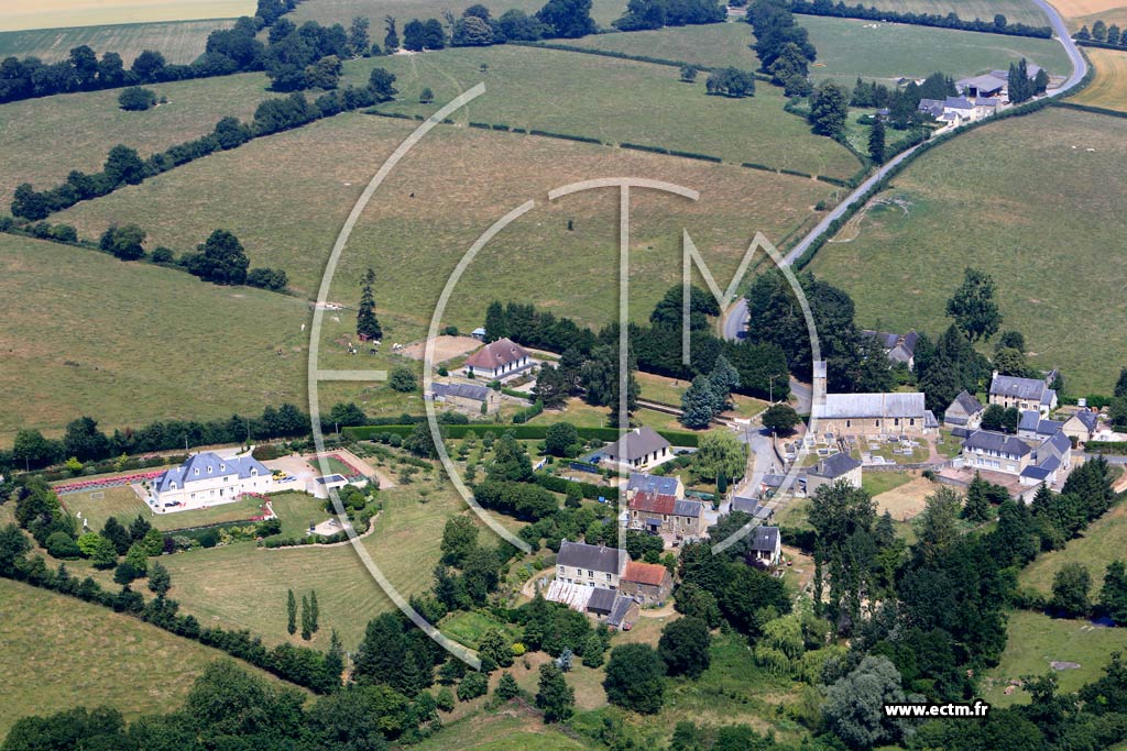 Photo arienne de Saint-Louet-sur-Seulles (Le Bas de Saint-Louet)