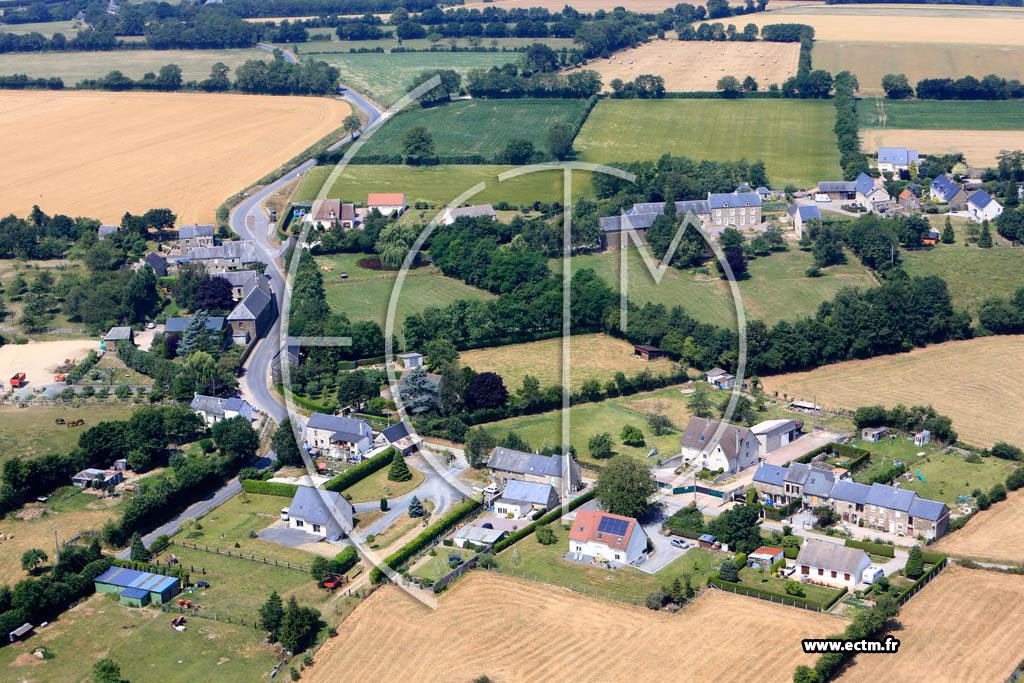 Photo arienne de Saint-Louet-sur-Seulles (Le Haut de Saint-Louet)