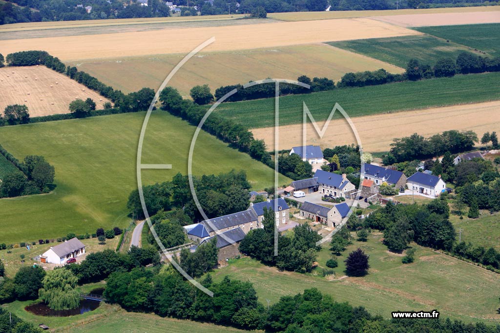 Photo arienne de Saint-Louet-sur-Seulles (Le Haut de Saint-Louet)