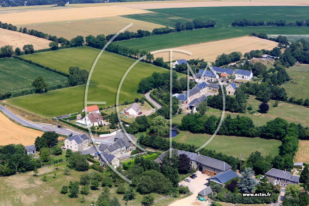 Photo arienne de Saint-Louet-sur-Seulles (Le Haut de Saint-Louet)