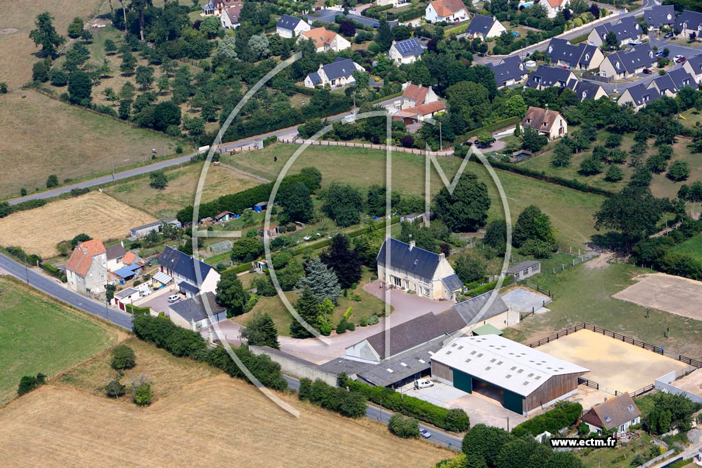 Photo arienne de Saint-Manvieu-Norrey