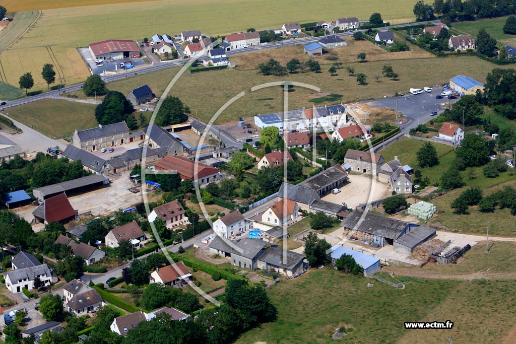 Photo arienne de Saint-Manvieu-Norrey (Marcelet)