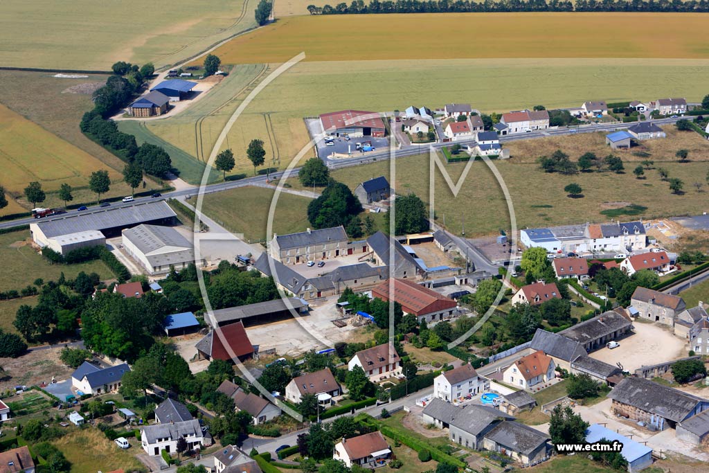 Photo arienne de Saint-Manvieu-Norrey (Marcelet)