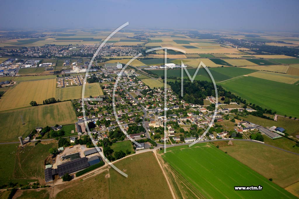 Photo arienne de Saint-Manvieu-Norrey (Norrey-en-Bessin)