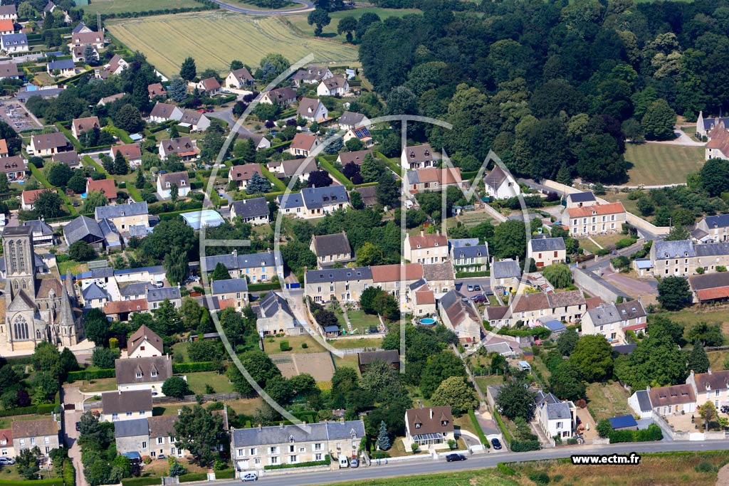Photo arienne de Saint-Manvieu-Norrey (Norrey-en-Bessin)