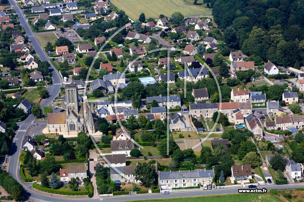 Photo arienne de Saint-Manvieu-Norrey (Norrey-en-Bessin)