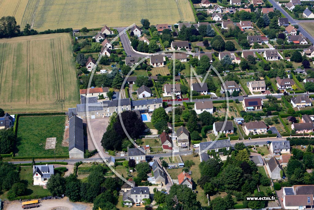 Photo arienne de Saint-Manvieu-Norrey (Norrey-en-Bessin)