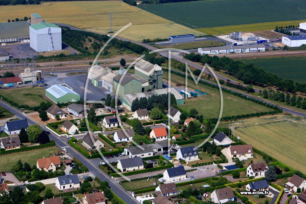 Photo arienne de Saint-Manvieu-Norrey (Norrey-en-Bessin)