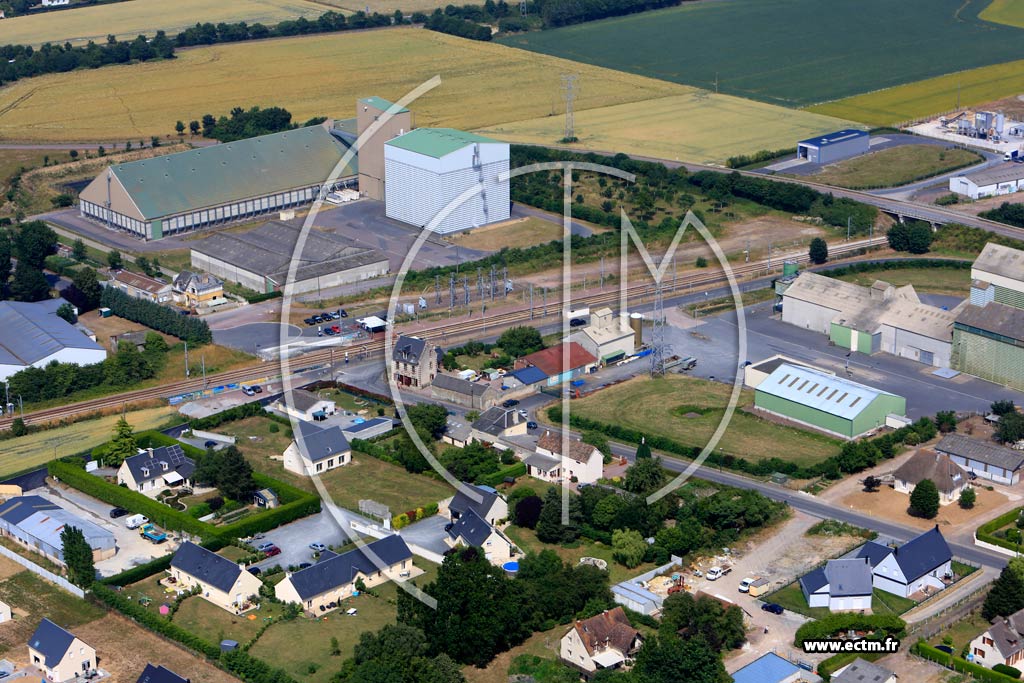 Photo arienne de Saint-Manvieu-Norrey (Norrey-en-Bessin)