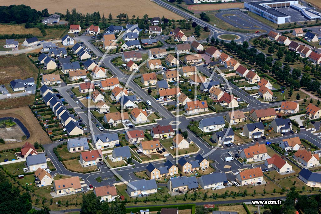 Photo arienne de Saint-Martin-de-Fontenay