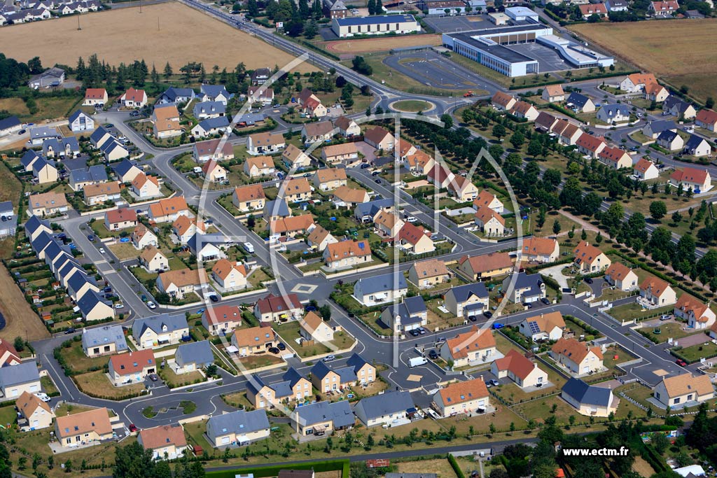 Photo arienne de Saint-Martin-de-Fontenay