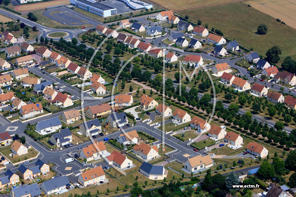 Photo arienne de Saint-Martin-de-Fontenay