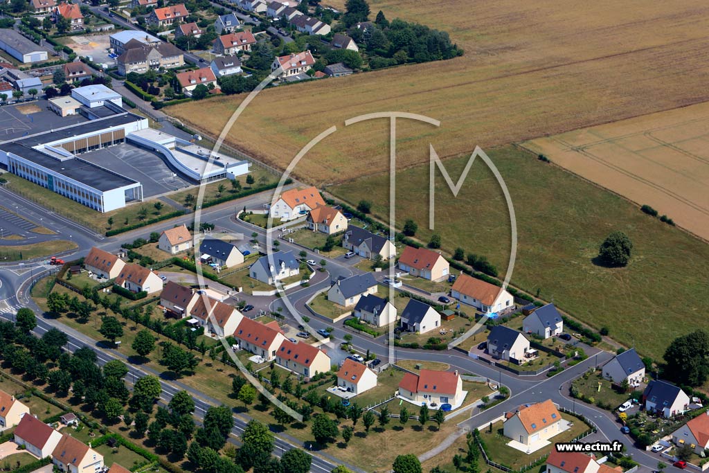 Photo arienne de Saint-Martin-de-Fontenay