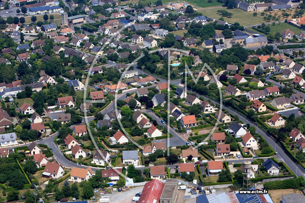 Photo arienne de Saint-Martin-de-Fontenay
