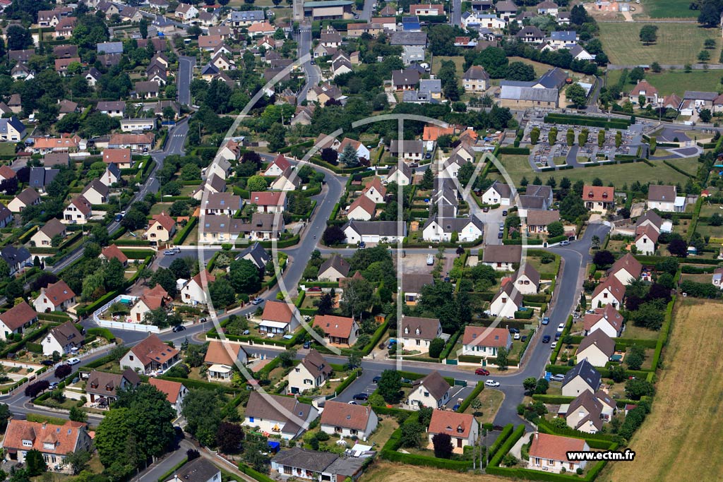 Photo arienne de Saint-Martin-de-Fontenay